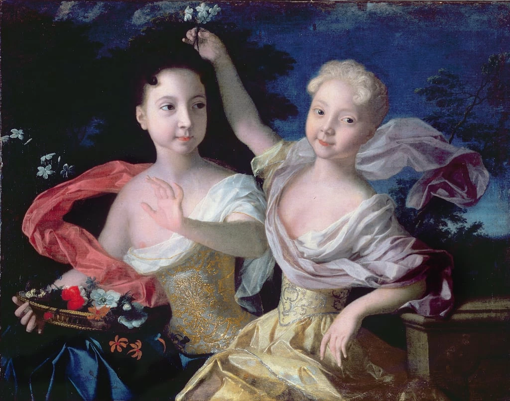 Anna Petrovna and Elizaveta Petrovna - State Russian Museum, St. Petersburg